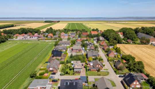 Bild von Charmante Doppelhaushälfte in Dornum – ruhige Sackgassenlage mit Gartenidylle für Paare und kleine F