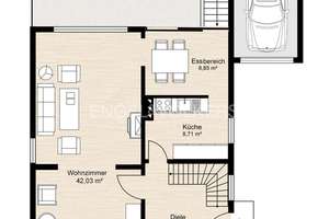 Einfamilienhaus mit großem Garten – Die vollständige Adresse der Immobilie erhältst du vom Anbieter., 22850 Norderstedt – Vorschaubild 17
