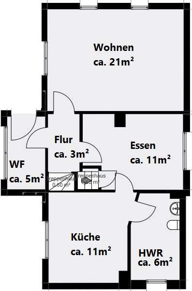 Erdgeschoss Vorderhaus