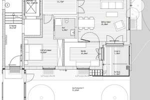 Großzügige Wohnung mit eigenem Garten und Loggia in ruhiger Wohnanlage