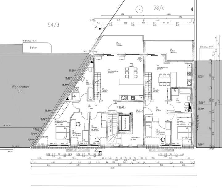 Dachgeschoss Maisonette