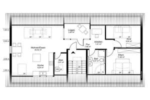 Helle 3-Zimmer-Dachgeschosswohnung mit Süd-Loggia in München-Allach – Die vollständige Adresse der Immobilie erhältst du vom Anbieter., 80997 Allach, München – Vorschaubild 17