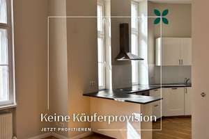 4-Zimmer Altbauwohnung mit offener Küche, Dielenboden und Stuck - Keine Käuferprovision
