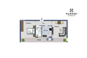 2-Zimmer-Traumwohnung in Heilbronns Zentrum – Direkt am Campus & K3 – Mannheimerstr. 2, 74072 Heilbronn, Heilbronn – Vorschaubild 8