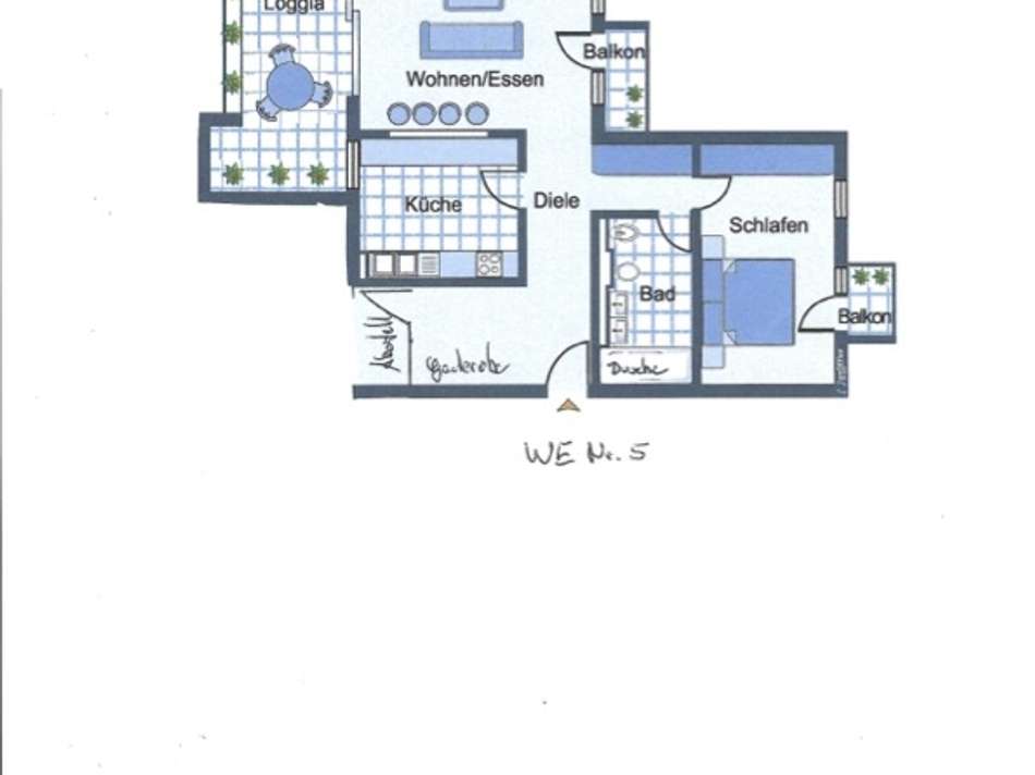 Grundriß We Nr. 5