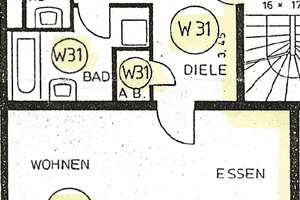 TOP gemütliche und helle 3 ZKDB Wohnung in zentraler Lage in der Innenstadt mit großem Balkon – Vereinsstraße 50, 47799 Cracau, Krefeld – Vorschaubild 23
