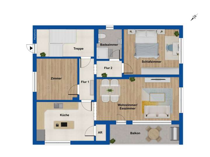 Grundriss Erdgeschoss