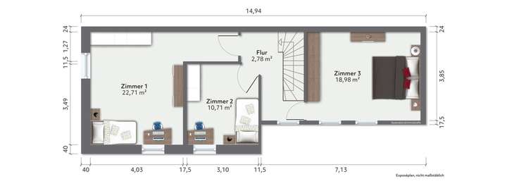 Grundriss Dachgeschoss