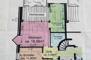 Wohnen mit Weitblick – Tolle 2-Zimmer-Wohnung mit sonniger Dachterrasse zur Südseite – 33100 Paderborn (Kreis) – Vorschaubild 2