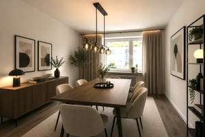 Erstbezug nach hochwertiger Komplettmodernisierung – stilvolle 3-Zimmer-Wohnung mit Balkon, neuer EK – Die vollständige Adresse der Immobilie erhältst du vom Anbieter., 22339 Hummelsbüttel, Hamburg – Vorschaubild 4