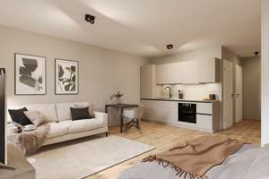 Neubau Erstbezug: Exklusive und hochwertig ausgestattet 1 Zimmer Terrassenwohnung in Hastedt -Haus C