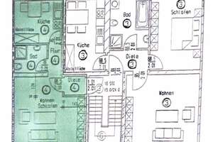 Single-Wohnung mit Duschbad und Pantryküche – Karl-Marx-Str. 64, 18057 Hansaviertel, Rostock – Vorschaubild 10