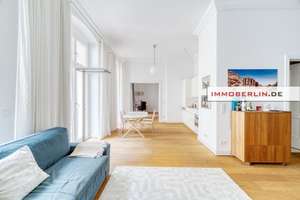 IMMOBERLIN.DE - Toplage! Helle Altbauwohnung mit Südbalkon am KaDeWe – Die vollständige Adresse der Immobilie erhältst du vom Anbieter., 10789 Schöneberg, Berlin – Vorschaubild 4