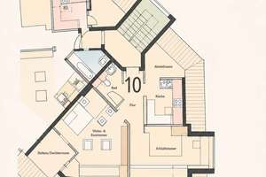 Helle 2-Zimmer-Wohnung aus den 80er/90er Jahren mit kleiner Dachterrasse und Stellplatz – Die vollständige Adresse der Immobilie erhältst du vom Anbieter., 38116 Lehndorf-Watenbüttel, Braunschweig – Vorschaubild 10