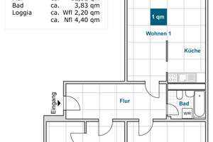 Ihre neue 4-Zimmer-Wohnung wartet! – Herzberger Str. 24, 1239 Prohlis-Nord, Dresden – Vorschaubild 2