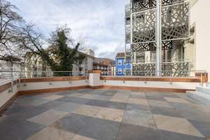 1 ZiKB Terrasse - Wohnen im LöwenBau - E1-W01, 43 m² - 850 € FLAT (inkl. Betriebsk) – Eisenbahnstr. 21, 79761 Waldshut-Tiengen – Vorschaubild 4