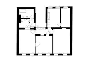 Provisionsfrei! Kreuzberg draußen. Ruhe drinnen. Helle 4-Zimmer-Altbauwohnung am Oranienplatz! – Luckauer Straße 13, 10969 Kreuzberg, Berlin – Vorschaubild 2
