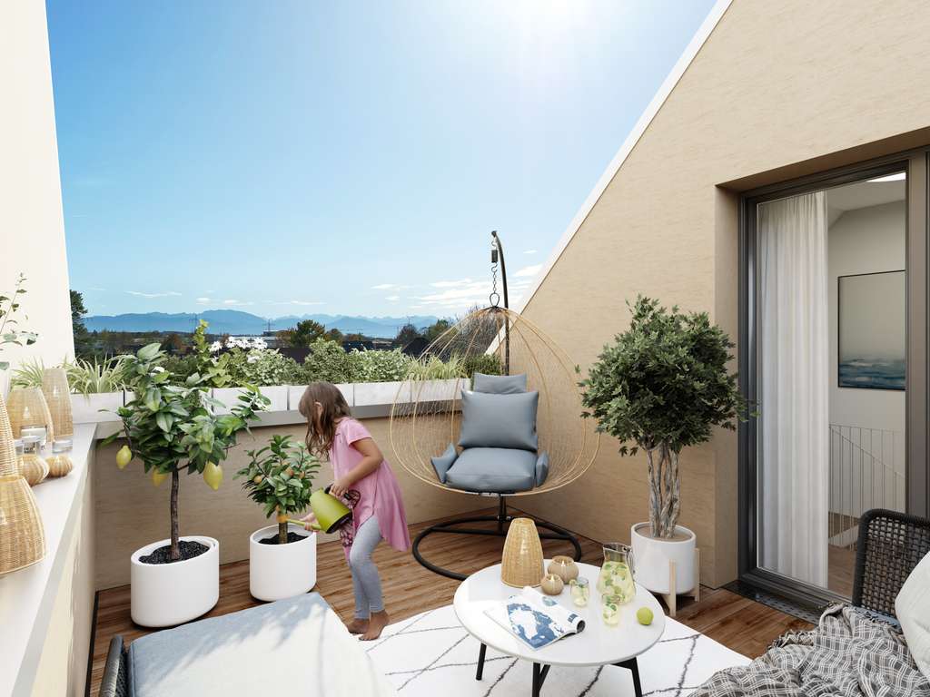 Immobilie in Wolfratshausen - NEUBAU: Energieeffiziente Reihenhäuser in ruhiger, zentrumsnaher Lage - Bild 3