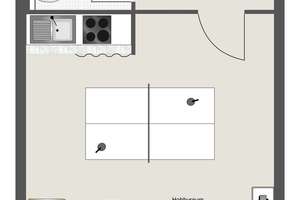 Sonnige 2- Zi. - Wohnung + gr. Hobbyraum mit Bad in beliebter Lage, direkt am Körschtal – 70567 Möhringen-Ost, Stuttgart – Vorschaubild 47