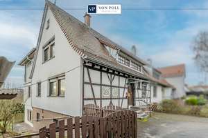 Fachwerkhaus mit großem Grundstück in Stuttgart-Büsnau – ruhig & viel Potenzial