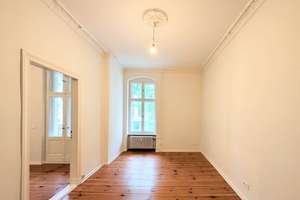 Stilvolles Altbau-Wohnen nahe Ku'damm – 105 m², 3 Zimmer, 2 Balkone in Halensee – Ringbahnstraße 13, 10711 Halensee, Berlin – Vorschaubild 1
