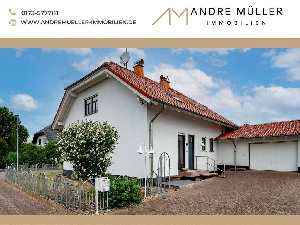 Immobilie in Grolsheim - Hochwertiges Architektenhaus in Grolsheim. Mit Einliegeroption und 3,10 m Raumhöhe im EG - Bild 0