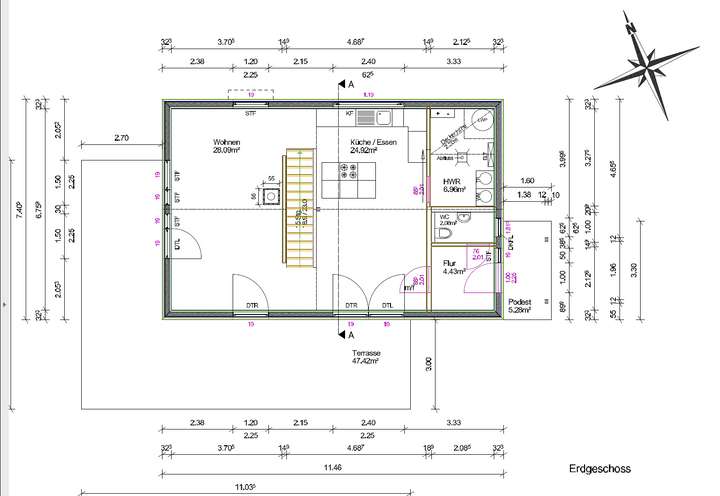 Grundriss Erdgeschoss