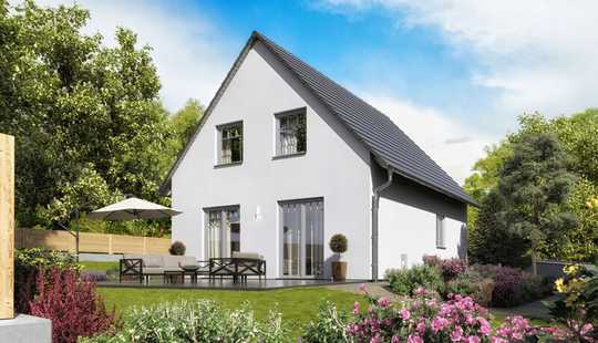Bild von Smartes Einfamilienhaus mit pflegeleichtem Garten