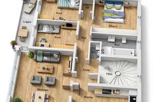 Viel Raum für Ihre Ideen: Helle 4-Zimmer-Wohnung mit sofortigem Einzug in Leverkusen-Opladen – Die vollständige Adresse der Immobilie erhältst du vom Anbieter., 51379 Opladen, Leverkusen – Vorschaubild 22