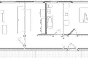 vermietete 2 Zimmer Wohnung mit Wintergarten – Sewanstraße 191, 10319 Friedrichsfelde, Berlin – Vorschaubild 1