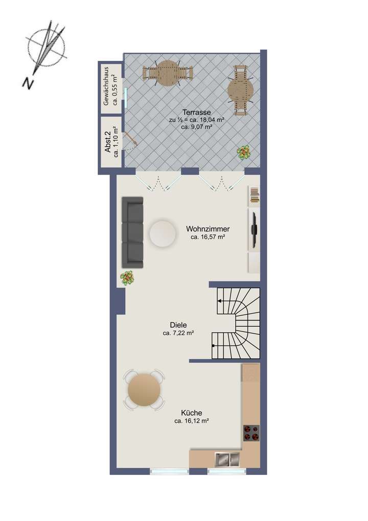 Grundriss Erdgeschoss