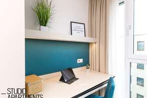 WLAN & Strom Inklusive! Dein modernes Studentenapartment im Erlanger Zentrum – Bechmann-Rahn-Weg 2, 91052 Rathausplatz, Erlangen – Vorschaubild 2