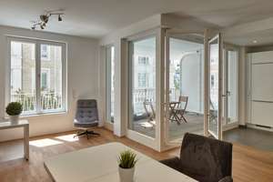 RIVIERA CANNES-BelsenPark: 3-Zi-ETW im 1. OG. Lift. EBK. G-WC. Parkett. Balkon. TG auf Wunsch. – Theo-Champion-Straße xx, 40549 Oberkassel, Düsseldorf – Vorschaubild 12