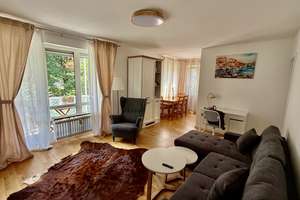 Vollmöblierte 2-Zimmer-Wohnung in Obermenzing | Neugeräte | TG-Stellplatz + Keller