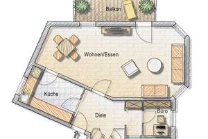 Porz - Lind! 4 Zi.- Whg., 116 m², Gäste WC, Balkon, Garage – Auf dem Viertelchen 14, 51147 Lind, Köln – Vorschaubild 19