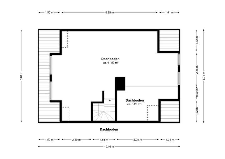 Grundriss Dachgeschoss