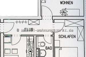 Schöne 2-Raum-Wohnung mit Balkon und Option auf EBK – Heimgarten 118, 9127 Chemnitz – Vorschaubild 3