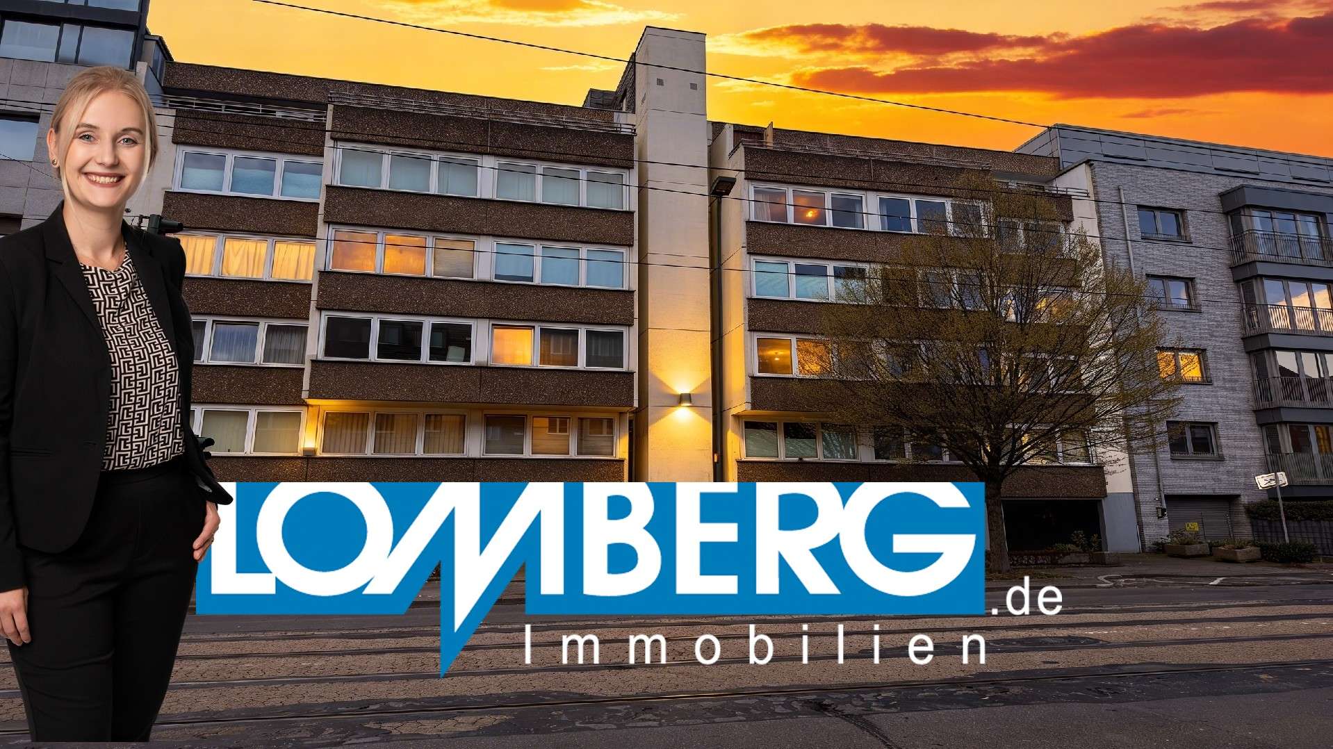 D-DORF-FLINGERN: 2-ZIMMERWOHNUNG MIT AUFZUG, BALKON UND BLICK INS GRÜNE ZU KAUFEN!, Düsseldorf – Bild 1