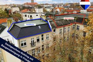 Dachgeschoss-Rohling mit Baugenehmigung in Friedenau - Verkauf im Angebotsverfahren – Die vollständige Adresse der Immobilie erhältst du vom Anbieter., 12159 Friedenau, Berlin – Vorschaubild 1