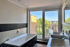 3,5-Zimmer-DG-Wohnung mit EBK, Kamin, 2 Bäder, Terrasse – Alexander-Puschkin-Str. 56, 39108 Stadtfeld Ost, Magdeburg – Vorschaubild 8