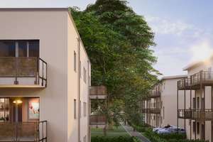 bezugsfertiger Neubau - 4-Zimmer-OG. Wohnung mit Balkon – ebenerdig