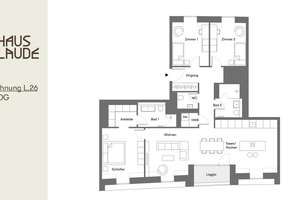 Horizonterweiterndes Wohngefühl: 4 Zimmer mit Süd-Loggia – Claude-Lorrain-Straße 19, 81543 Untergiesing, München – Vorschaubild 4