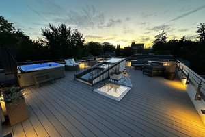 Exklusives Penthouse am Mumm'schen Park mit Skylineblick - Provisionsfrei
