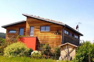 Lichtdurchflutetes Design Architekten Holzhaus, naturnahe sonnige Feldrandlage, ca.30 min.v. Stgt – Die vollständige Adresse der Immobilie erhältst du vom Anbieter., 75233 Tiefenbronn – Vorschaubild 3