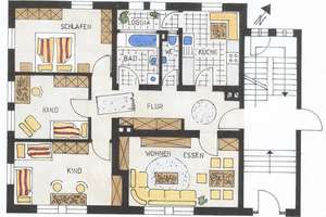 großzügige 4-Zimmer Wohnung in Pforzheim-Haidach – Hagenschießstr. 10 a, 75175 Buckenberg, Pforzheim – Vorschaubild 7