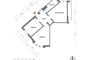 Helle 2-Zimmer-Wohnung in Düsseldorf-Bilk – Suitbertusstraße 1, 40223 Bilk, Düsseldorf – Vorschaubild 16