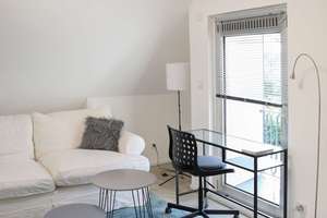 Modernes, komplett möbliertes 1,5-Zimmer-Apartment am Hülser Berg – Lookdyk 86 (3), 47839 Hüls, Krefeld – Vorschaubild 3