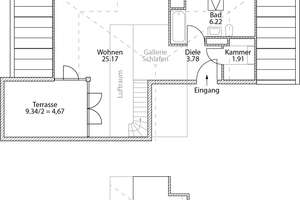 Tolle 1-Zimmer Galerie-/Maisonette-Wohnung in Harlaching – Die vollständige Adresse der Immobilie erhältst du vom Anbieter., 81545 Harlaching, München – Vorschaubild 13