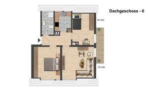 Wohnen mit Weitblick – 3 Zimmer über den Feldern – Die vollständige Adresse der Immobilie erhältst du vom Anbieter., 70597 Sonnenberg, Stuttgart – Vorschaubild 12