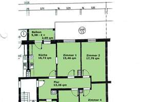 Helle, großzügige 4-Zimmer-Altbauwohnung in Innenstadt, EBK, hochwertige Ausstattung +Pkw-Stellplatz – Jakoberwallstrasse 37, 86153 Am Schäfflerbach, Augsburg – Vorschaubild 23